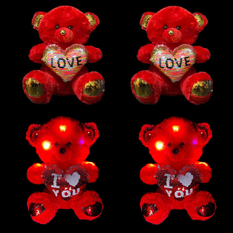 12 Inch Teddy Bear with Light and Music