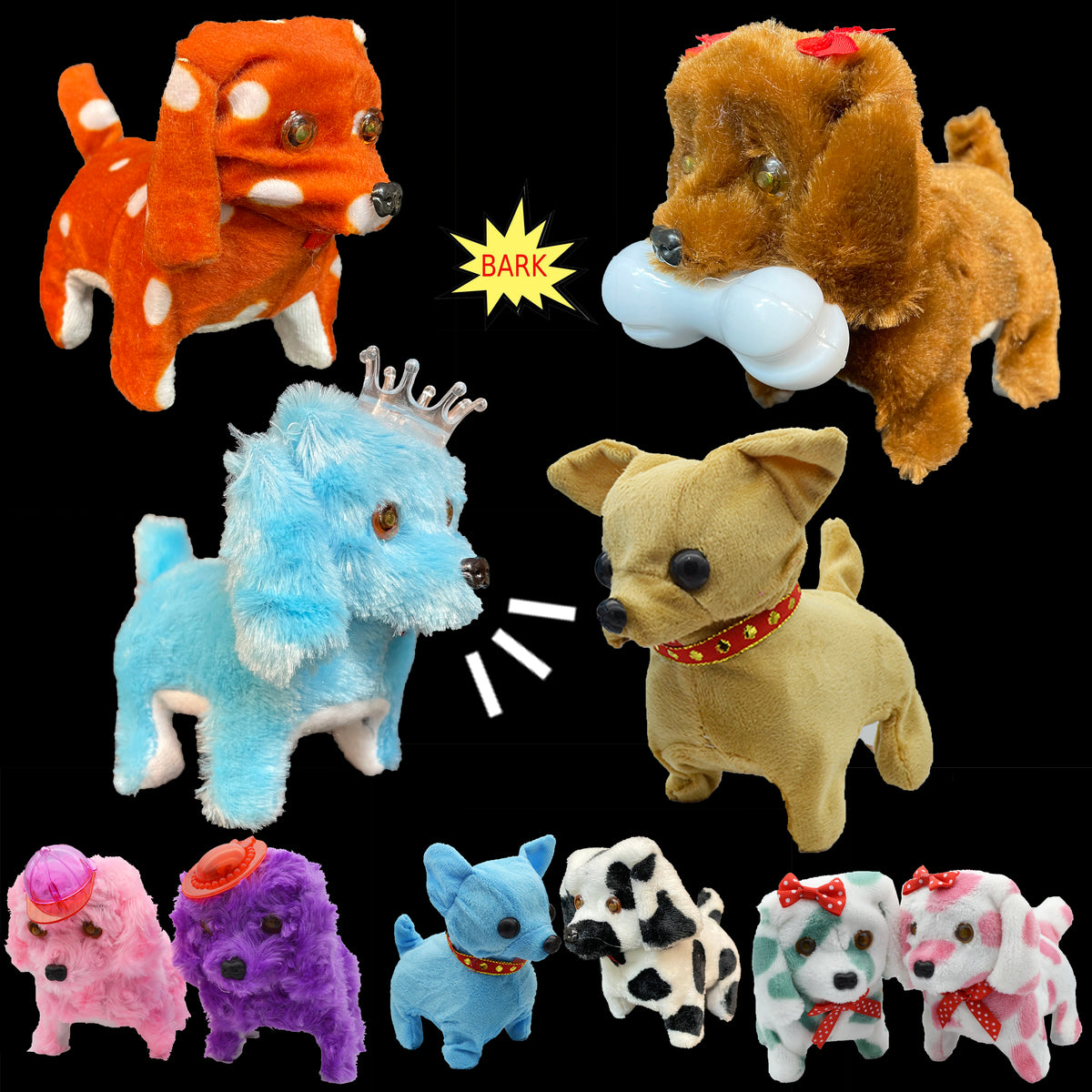 Battery Operated Walking Dog for kids – dallastoyswholesale