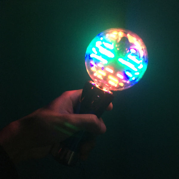Light Up Toy Spinning Star wand