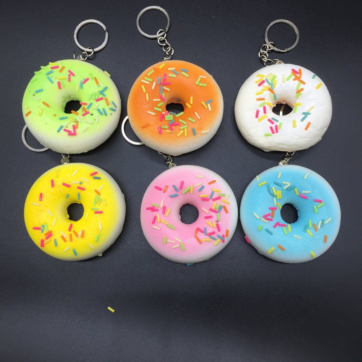 Squishy Donut Keyring – dallastoyswholesale