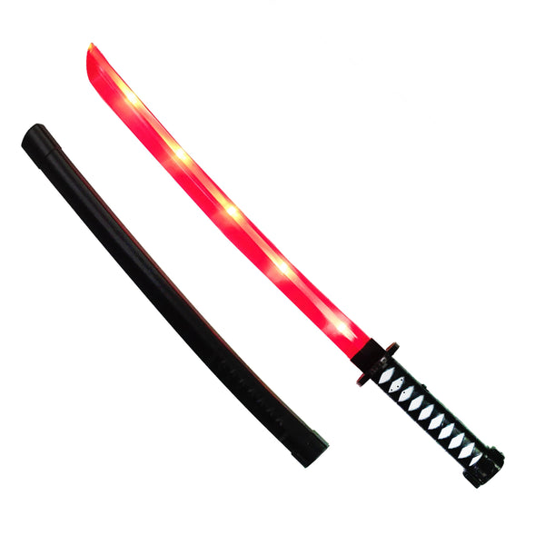 12 Pcs Wholesale Led Motion Activated Ninja Sword With Cover