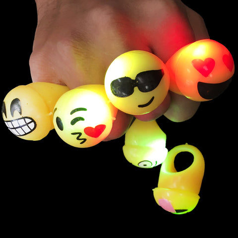 LED Emoji Light Up Ring