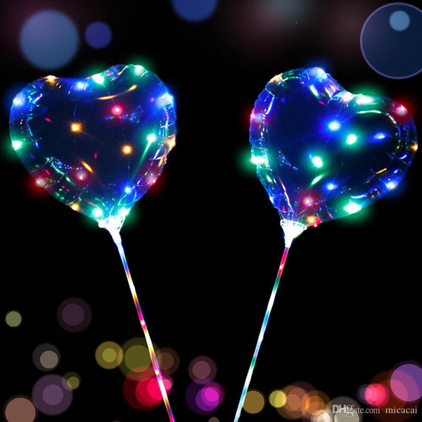LED Heart Balloon with Light boba