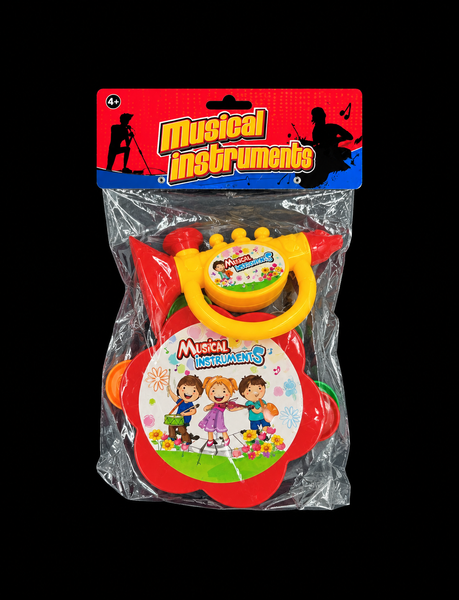 36 Count Musical Instruments In Pvc Bag W/ Header, 2 Assorted – Wholesale Bulk Case