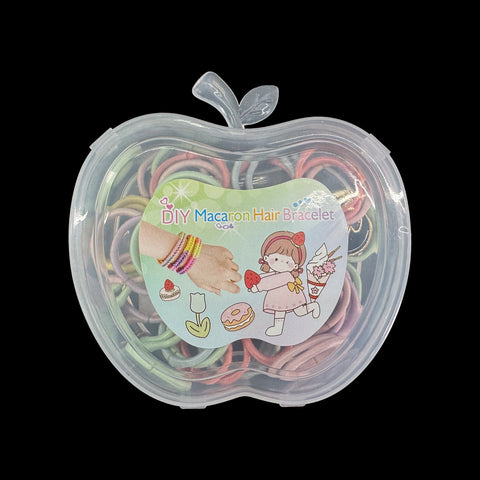 Rubber Bracelet Kit Toy Apple Box