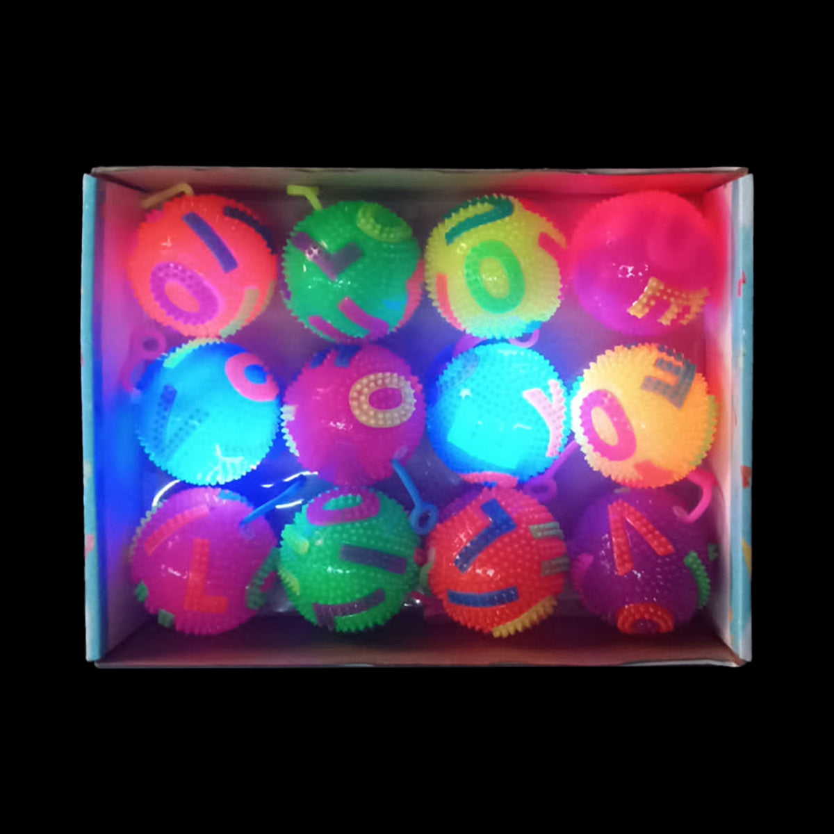Squeaky Alphabet Return Ball Toy – dallastoyswholesale