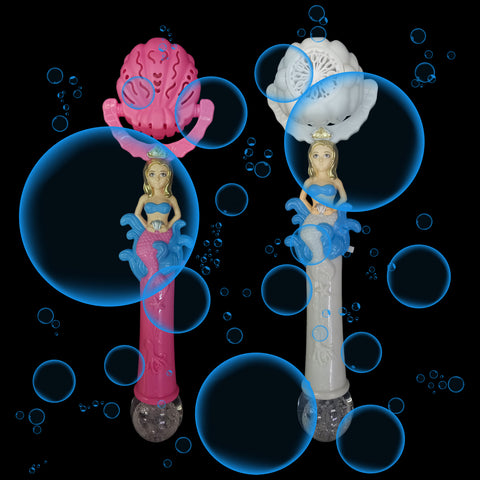 Mermaid Princess Bubble Wand