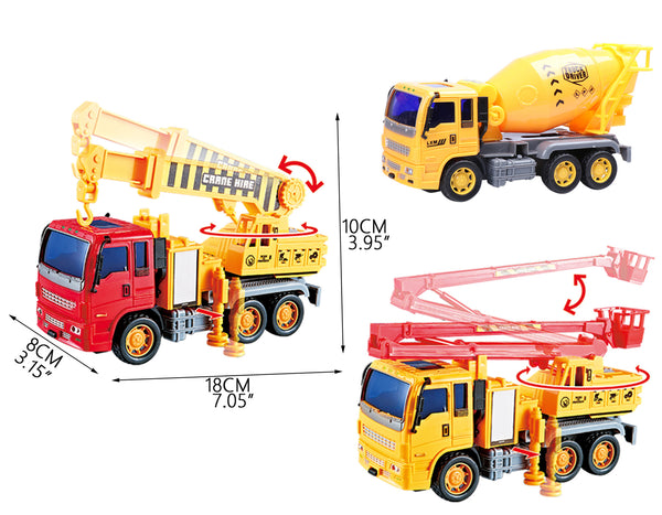 Friction Construction Vehicle Toy