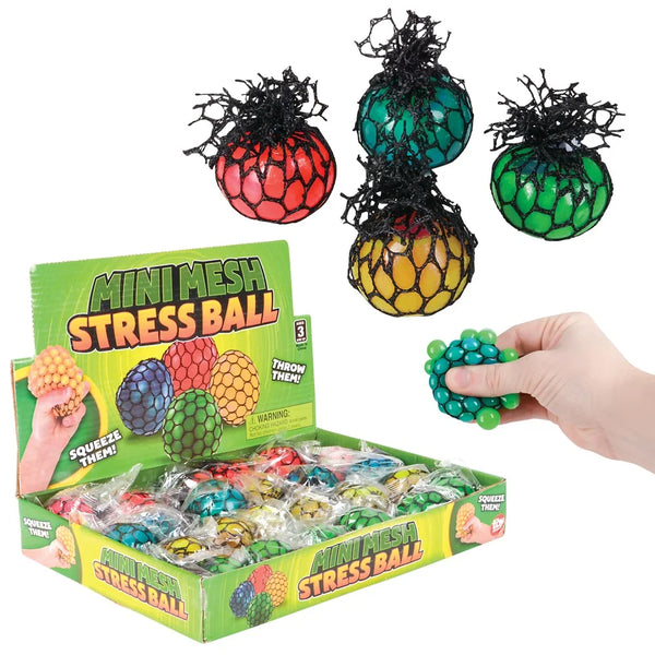 1.5" Mini Squeeze Mesh Stress Ball
