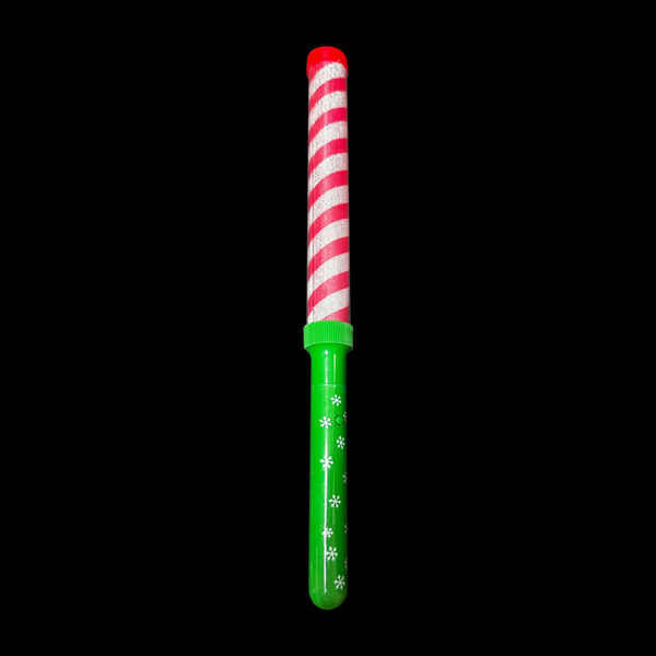 12" Light-Up Candy Cane Stripe Wand