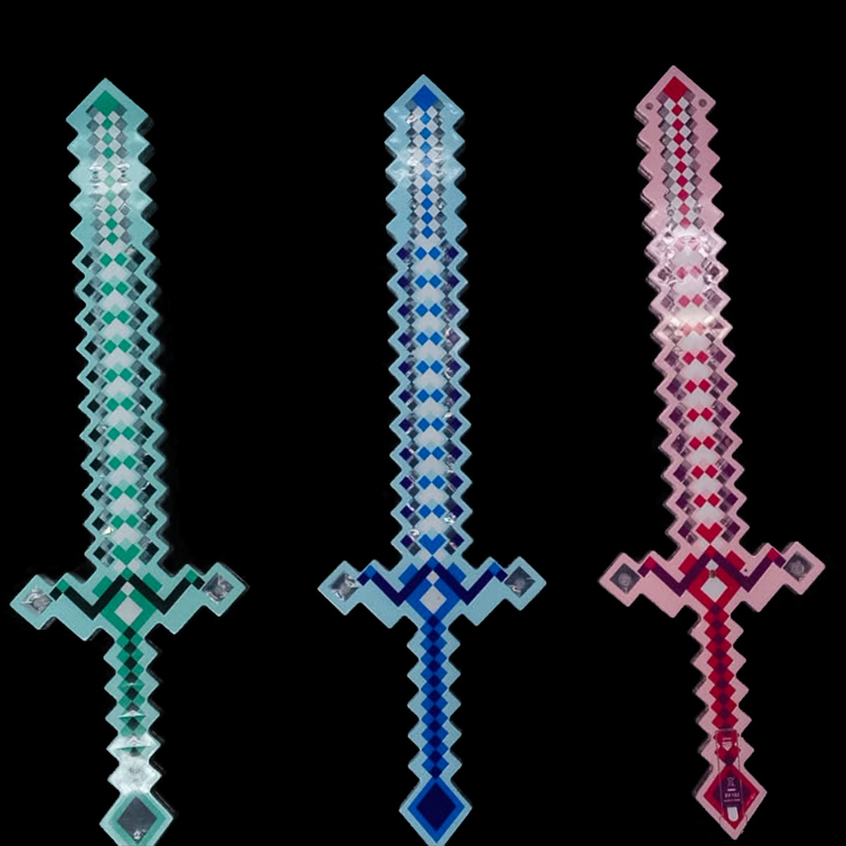 Led Clear Pixel Sword – dallastoyswholesale