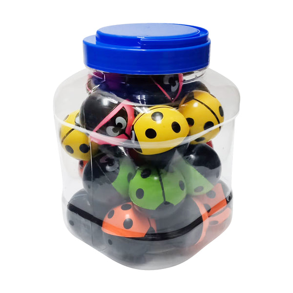 24 piece Lady bug high bounce ball pack