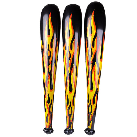 42" Flame Baseball Bat Inflate