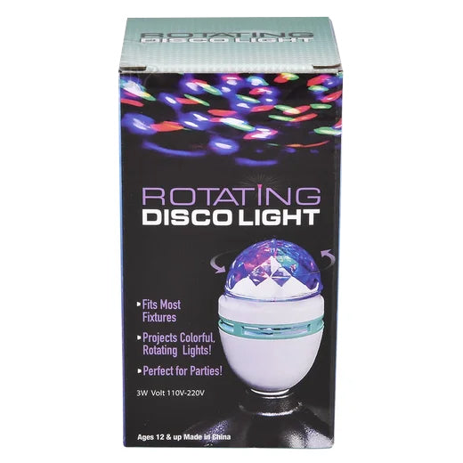 LED Disco Rotating Bulb 9w