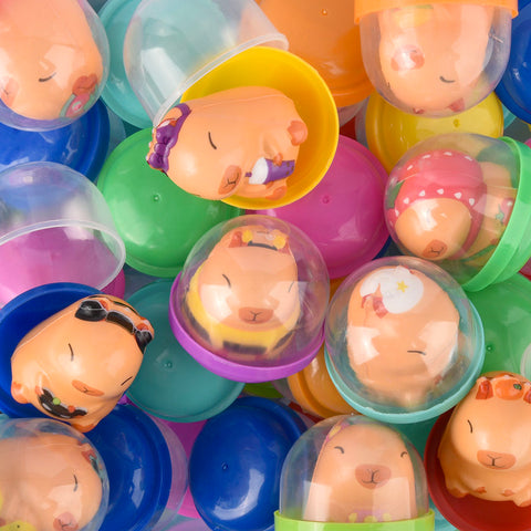 2" Micro Squishy Kawaii Capybara In 2" Capsule