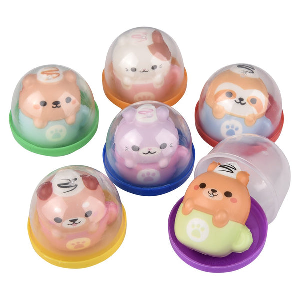2" Kawaii Latte Animal Squish In 2" Capsule