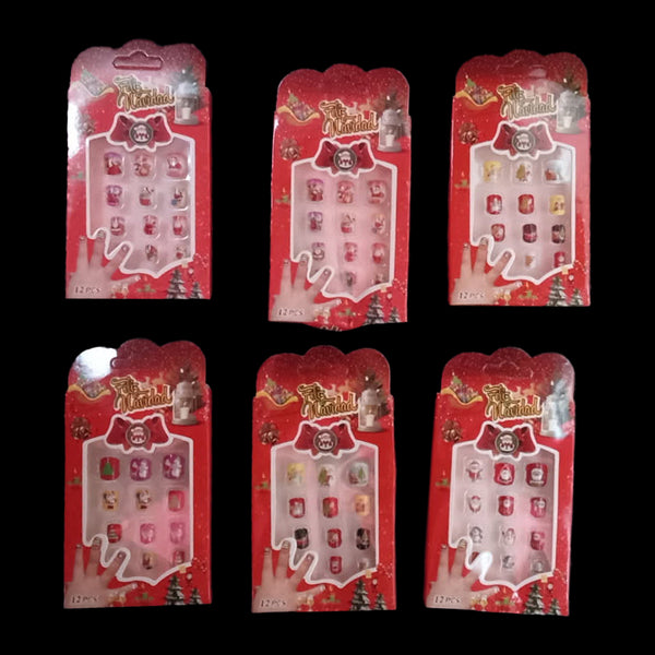 Christmas Kids Nail Art