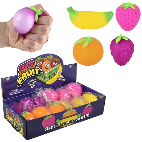 Squish Stretch Fruit  2"- 4.75"