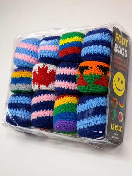 Multicolor Footbag