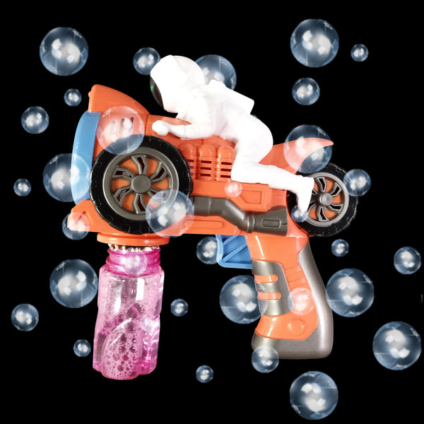 Bike Bubble Gun with Light and Music