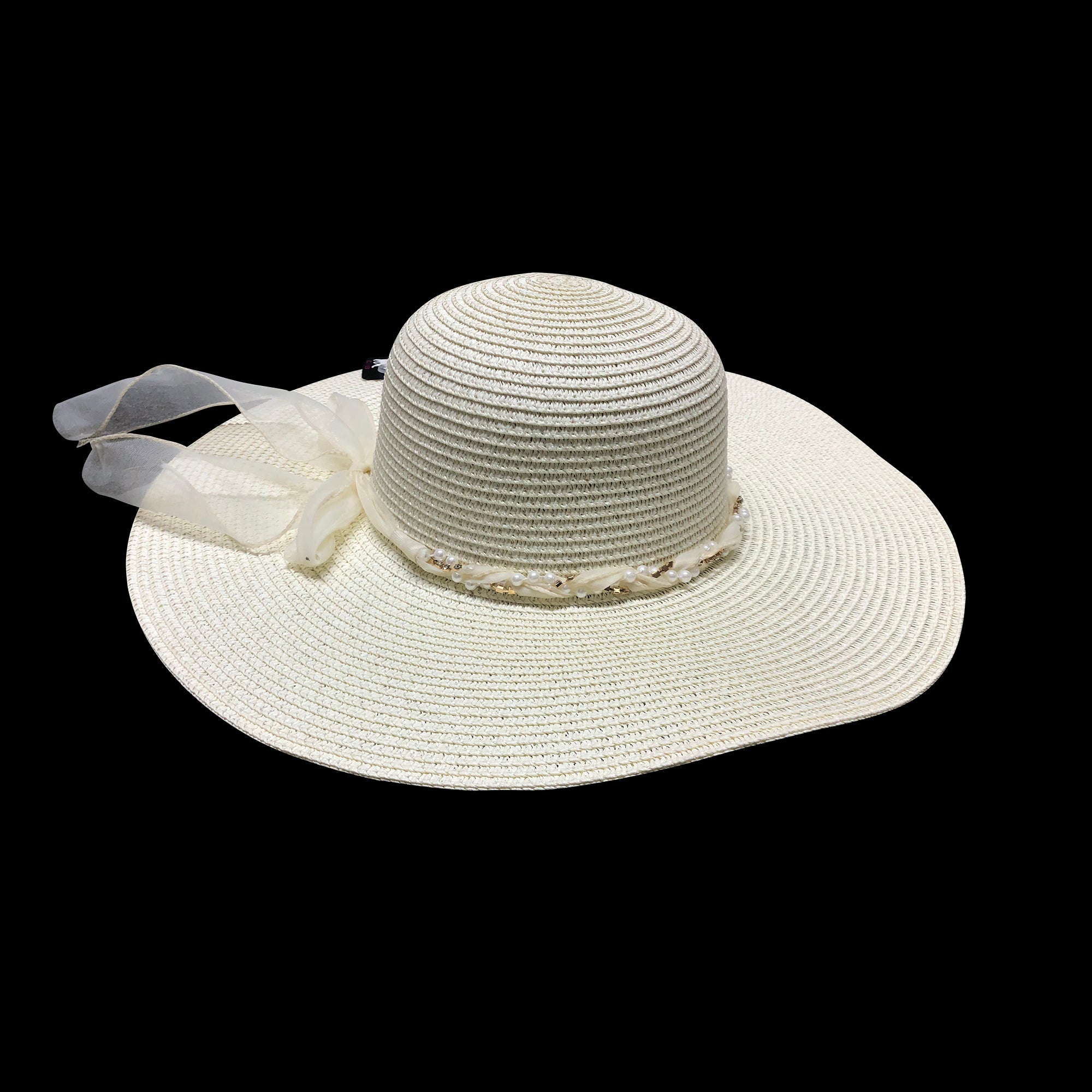 Ladies Summer Hat White