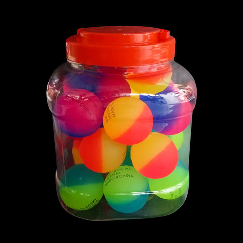 High Bounce Neon ball Box