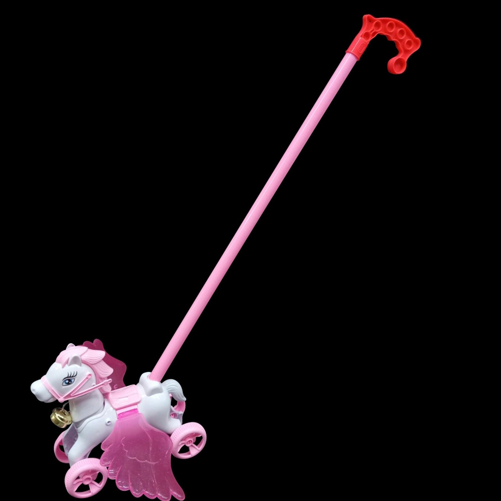 Push toy unicorn