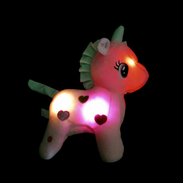 Unicorn Plush With Lights