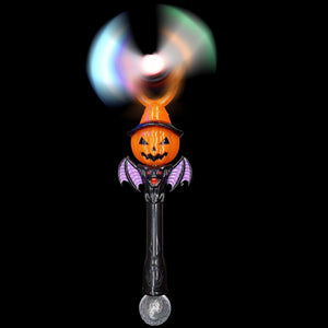 Halloween led Pumkin  Wand with Sound & Lights