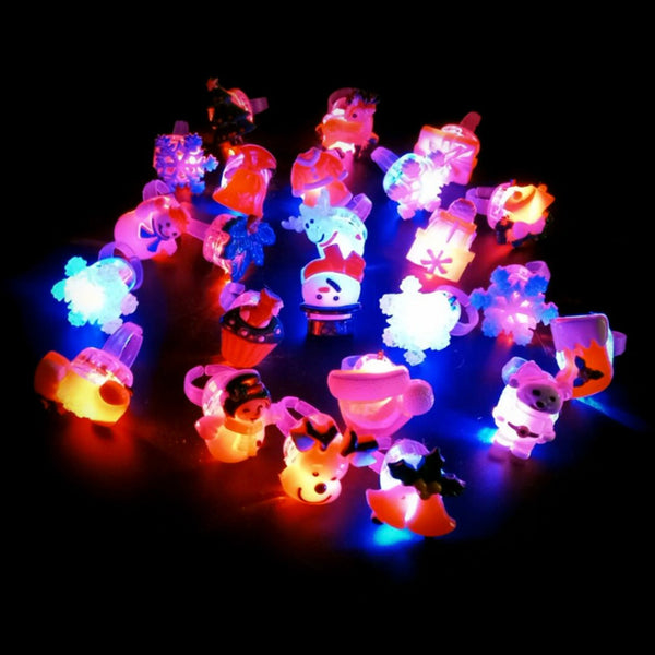 24 Piece Pack  Christmas Led Ring
