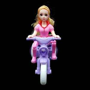 B/O Doll On Scooter