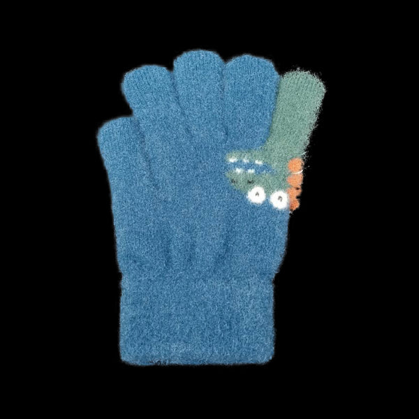 Kids Dinosaur Winter Gloves