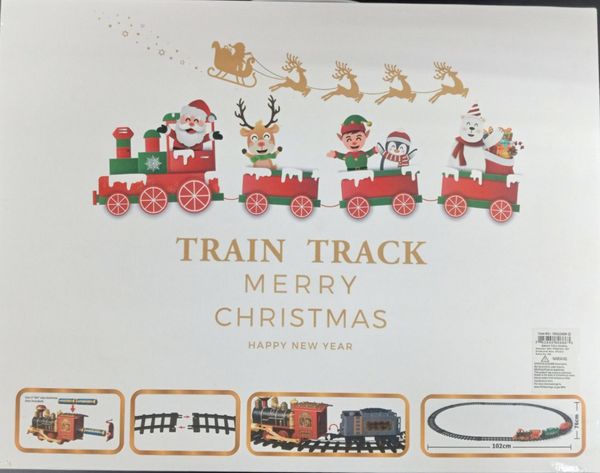 Christmas Train Set with light and music