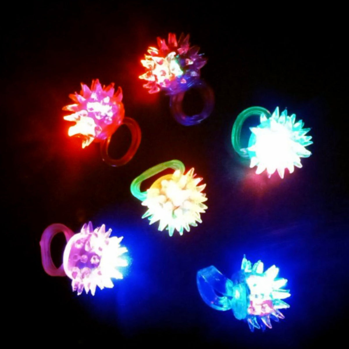 Led Jelly Ring Spiky – dallastoyswholesale