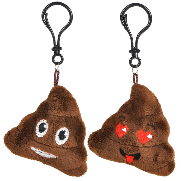 2.75" Plush Poop Keyring