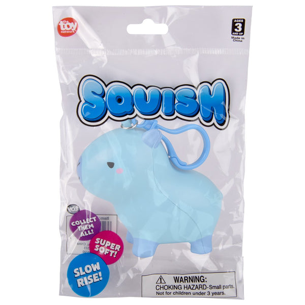 3.25" Capybara Squish Backpack Clip