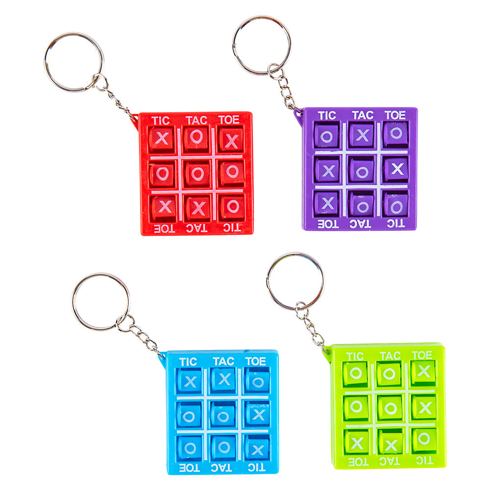 2" Tic-Tac-Toe Keychain