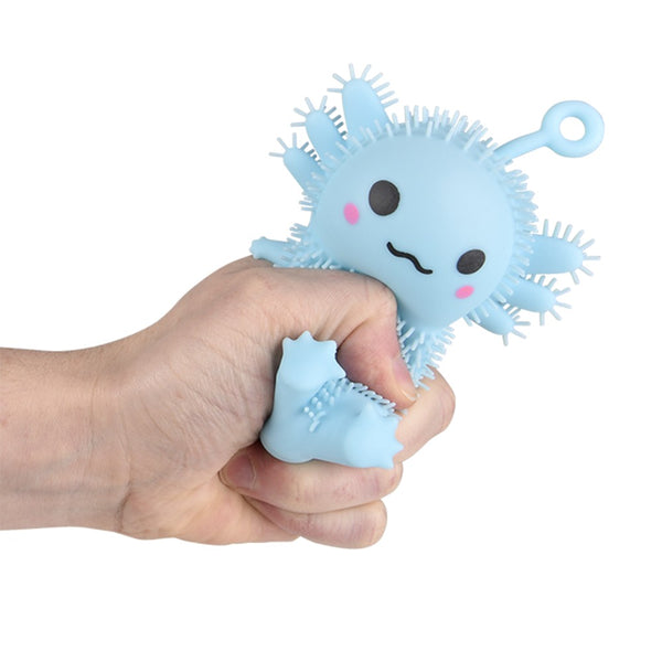 3.5" Light-Up Puffer Axolotl