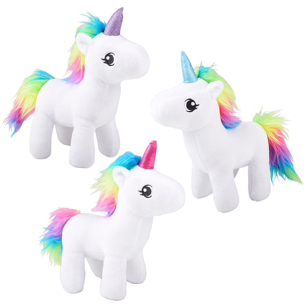 8'' Rainbow Unicorn Plush – dallastoyswholesale