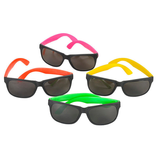 12 piece  Neon Sunglasses pack