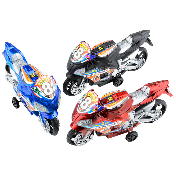 4.25" Pullback Motorcycle