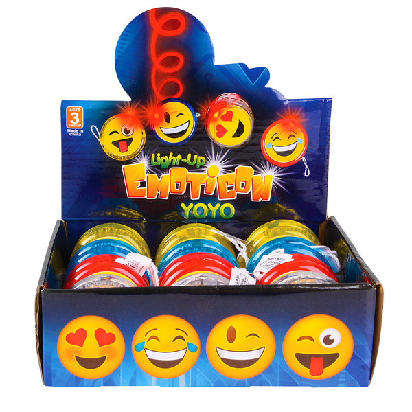 2" Flashing Emoticon Yoyo