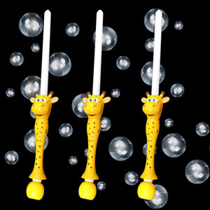 Led Giraffe Bubble Sword