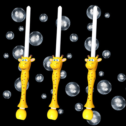 Led Giraffe Bubble Sword