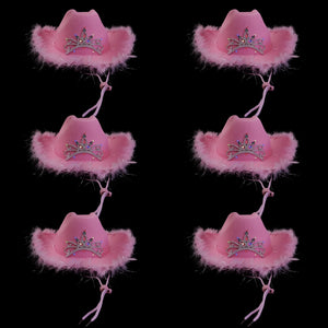 Led Pink Cowgirl Hat