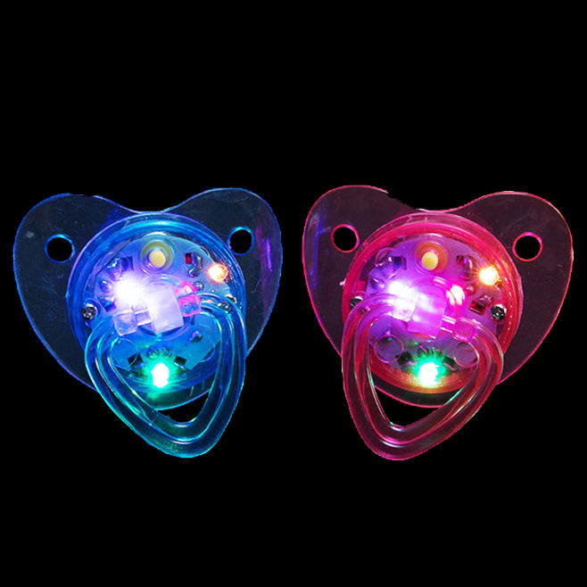 LED Light Up Pacifier – dallastoyswholesale