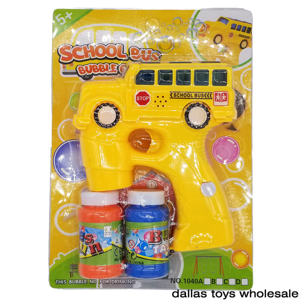 School Bus Bubble Gun