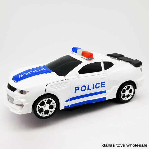 Police Transforming Car