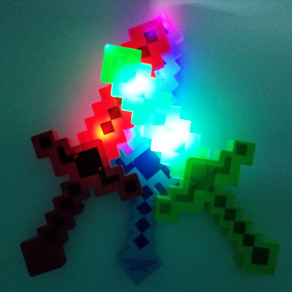 15 Inch colorful Diamond Pixel Sword