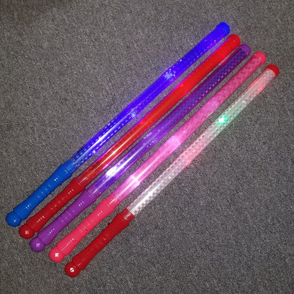 LED Multi-color Flashing Light Up Stick Wand